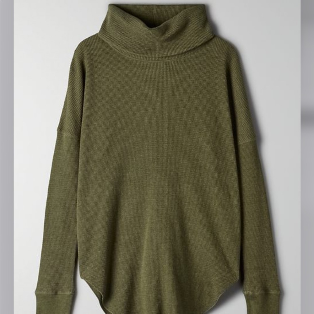 Aritzia Babaton thermal turtleneck